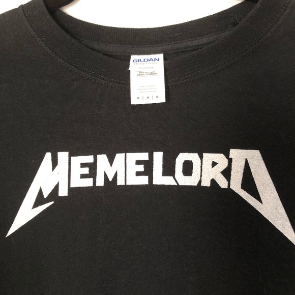 Men’s “Memelord”play on Metallica logo T-shirt - Picture 2 of 2